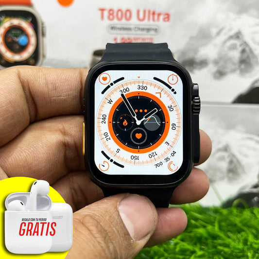 Smartwatch T800 Ultra Negro - El mundo en tu muñeca.